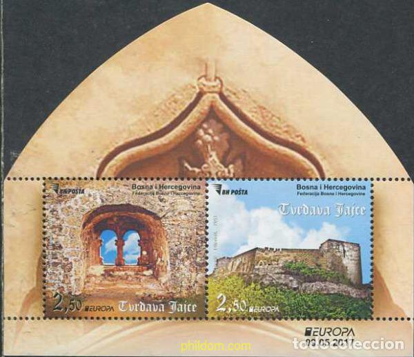 Sellos: 570180 MNH BOSNIA-HERZEGOVINA 2017 EUROPA CEPT 2017 - CASTILLOS
