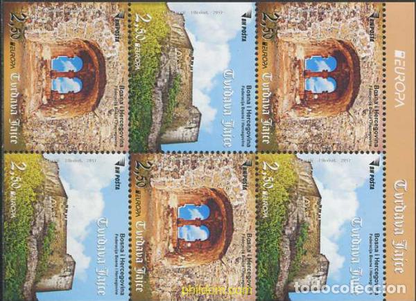 Sellos: 791396 MNH BOSNIA-HERZEGOVINA 2017 EUROPA CEPT 2017 - CASTILLOS