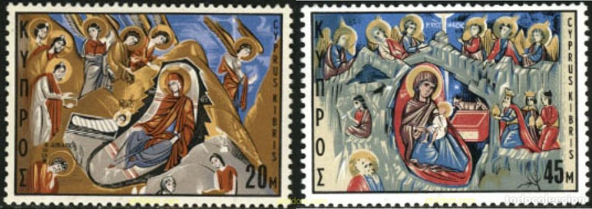 Sellos: 113723 MNH CHIPRE 1969 NAVIDAD