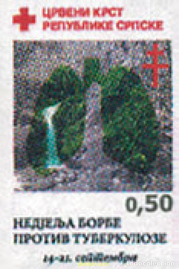 Sellos: 166206 MNH BOSNIA-HERZEGOVINA. Adm Serbia 2002 CONTRA LA TUBERCULOSIS