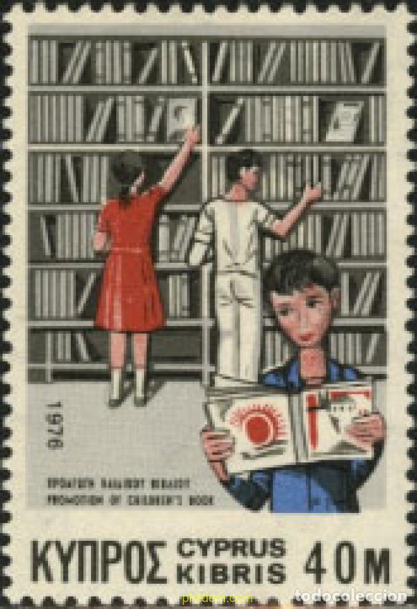 Briefmarken: 114028 MNH CHIPRE 1976 JORNADA INTERNACIONAL DEL LIBRO INFANTIL