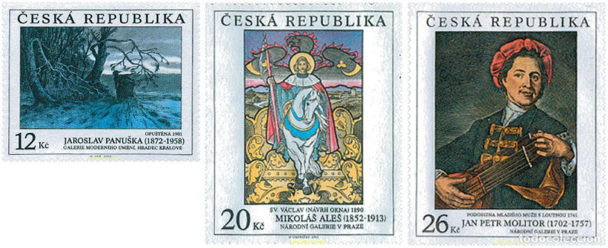 Sellos: 114021 MNH CHEQUIA 2002 PINTURAS