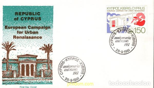 Briefmarken: 436843 MNH CHIPRE 1981 CAMPA&Ntilde;A EUROPEA A FAVOR DE LA RENOVACION DE LAS VILLAS DE EUROPA