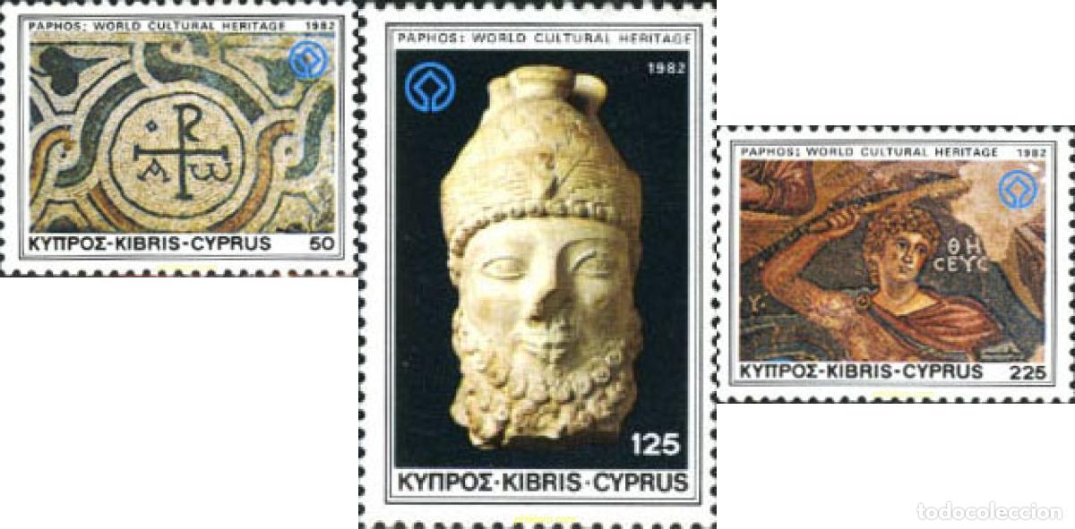 Briefmarken: 114556 MNH CHIPRE 1982 HERENCIA CULTURAL