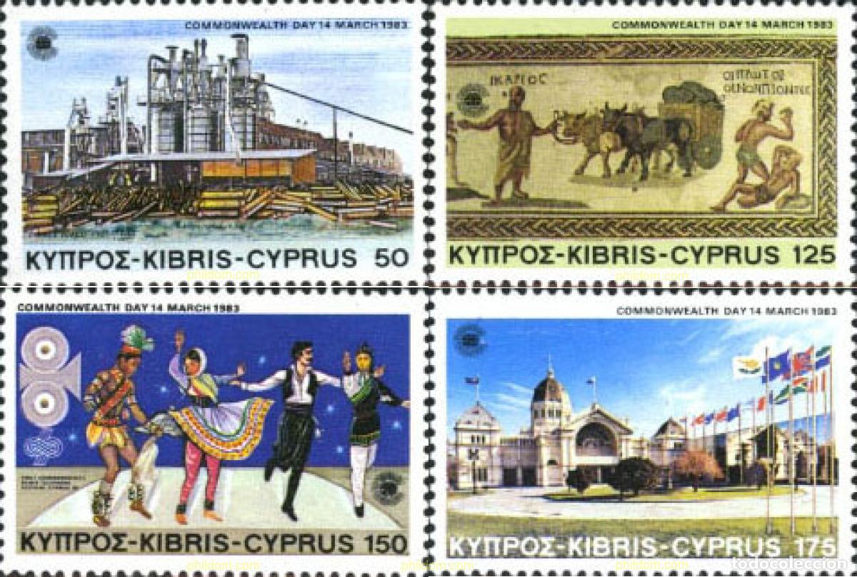 Briefmarken: 114587 MNH CHIPRE 1983 JORNADA DE COMMONWEALTH