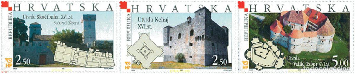 Briefmarken: 114783 MNH CROACIA 2002 FORTALEZAS