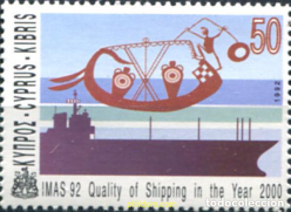 Briefmarken: 114893 MNH CHIPRE 1992 CONFERENCIA INTERNACIONAL SOBRE LA NAVEGACION Y EL TRANSPORTE MARITIMO