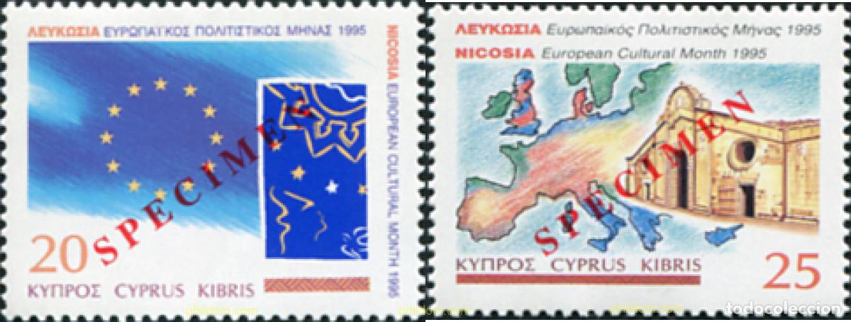 Sellos: 682180 MNH CHIPRE 1995 MES EUROPEO DE LA CULTURA