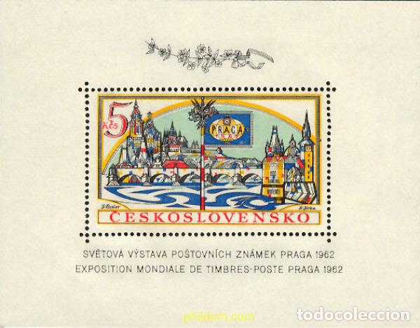 Sellos: 114992 MNH CHECOSLOVAQUIA 1962 PRAGA 1962. EXPLOSICION FILATELICA INTERNACIONAL