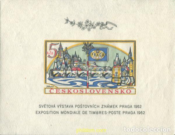 Sellos: 114994 MNH CHECOSLOVAQUIA 1962 PRAGA 1962. EXPLOSICION FILATELICA INTERNACIONAL