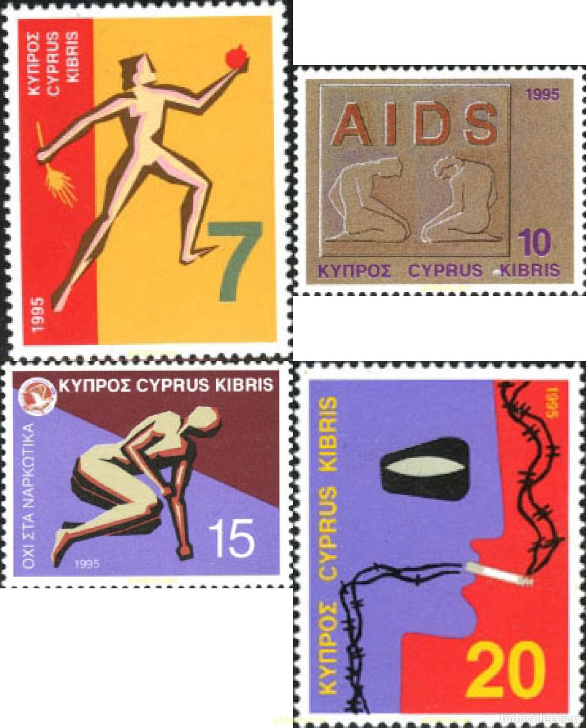 Sellos: 114970 MNH CHIPRE 1995 LA SALUD