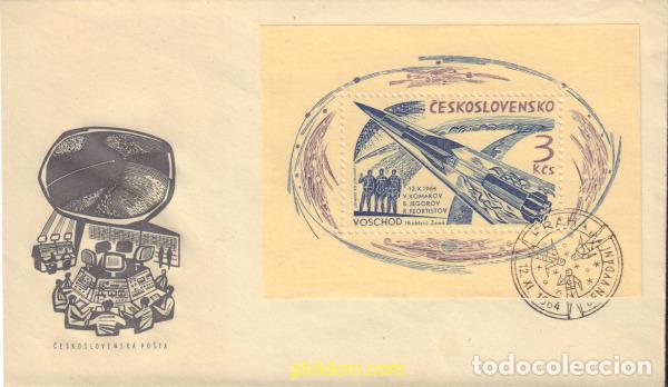 Stamps: 436952 MNH CHECOSLOVAQUIA 1964 VOSKHOD I