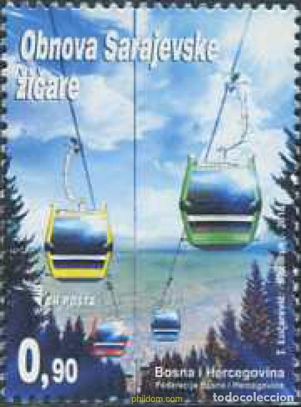 Stamps: 607463 MNH BOSNIA-HERZEGOVINA 2018 TRANSPORTE
