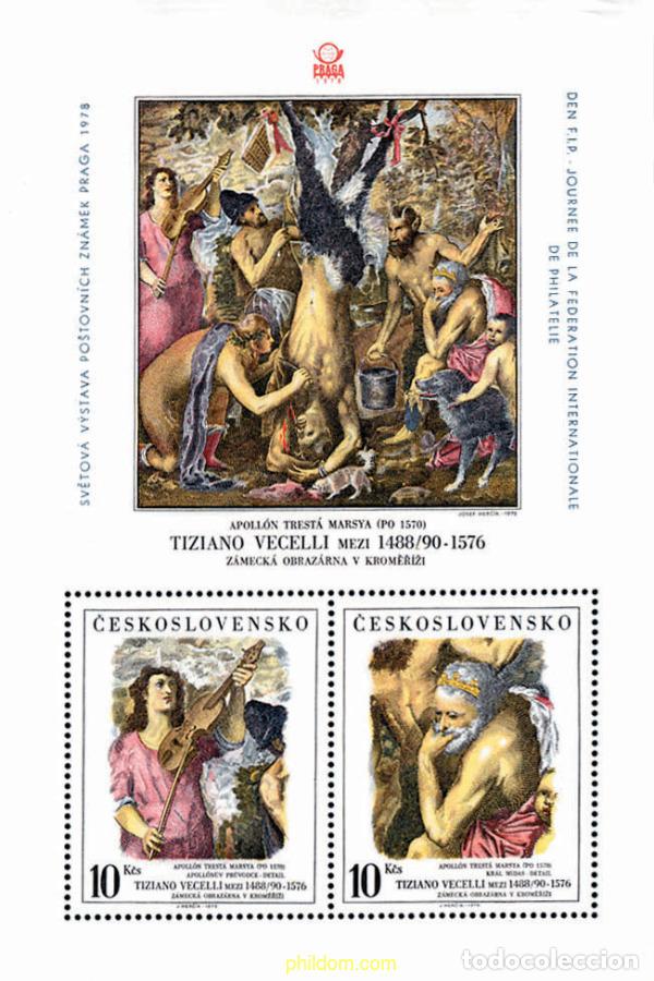 Stamps: 115177 MNH CHECOSLOVAQUIA 1978 PRAGA 1978. EXPOSICION FILATELICA INTERNACIONAL