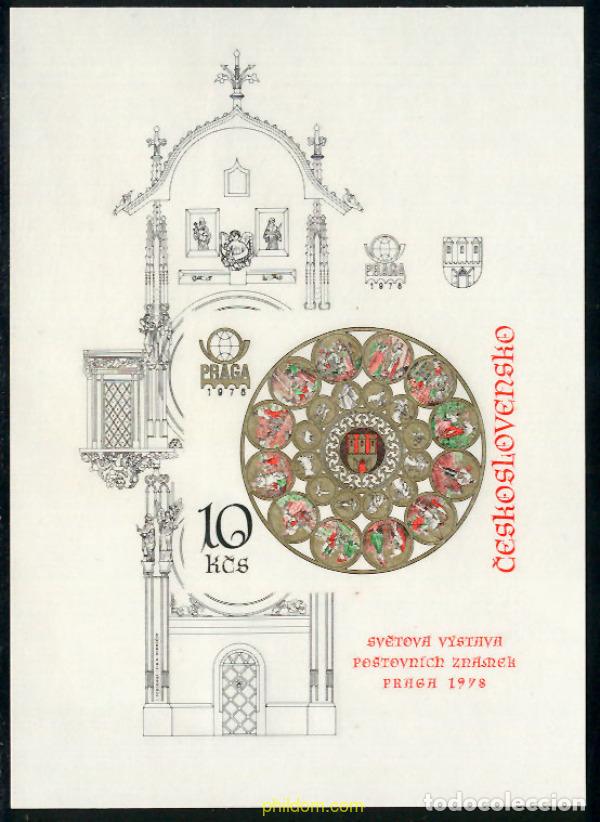 Selos: 115167 MNH CHECOSLOVAQUIA 1978 PRAGA 1978. EXPOSICION FILATELICA INTERNACIONAL
