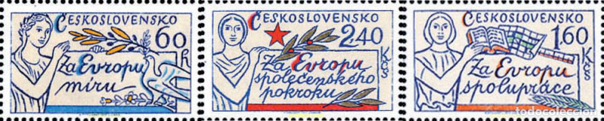 Selos: 115142 MNH CHECOSLOVAQUIA 1977 CONFERENCIA SOBRE SEGURIDAD Y COOPERACION EN EUROPA