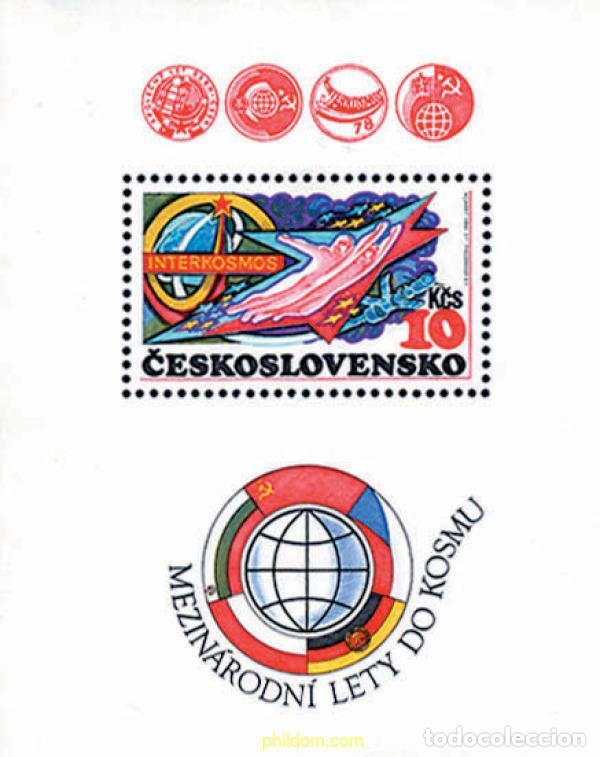 Selos: 115191 MNH CHECOSLOVAQUIA 1980 PROGRAMA INTERCOSMOS