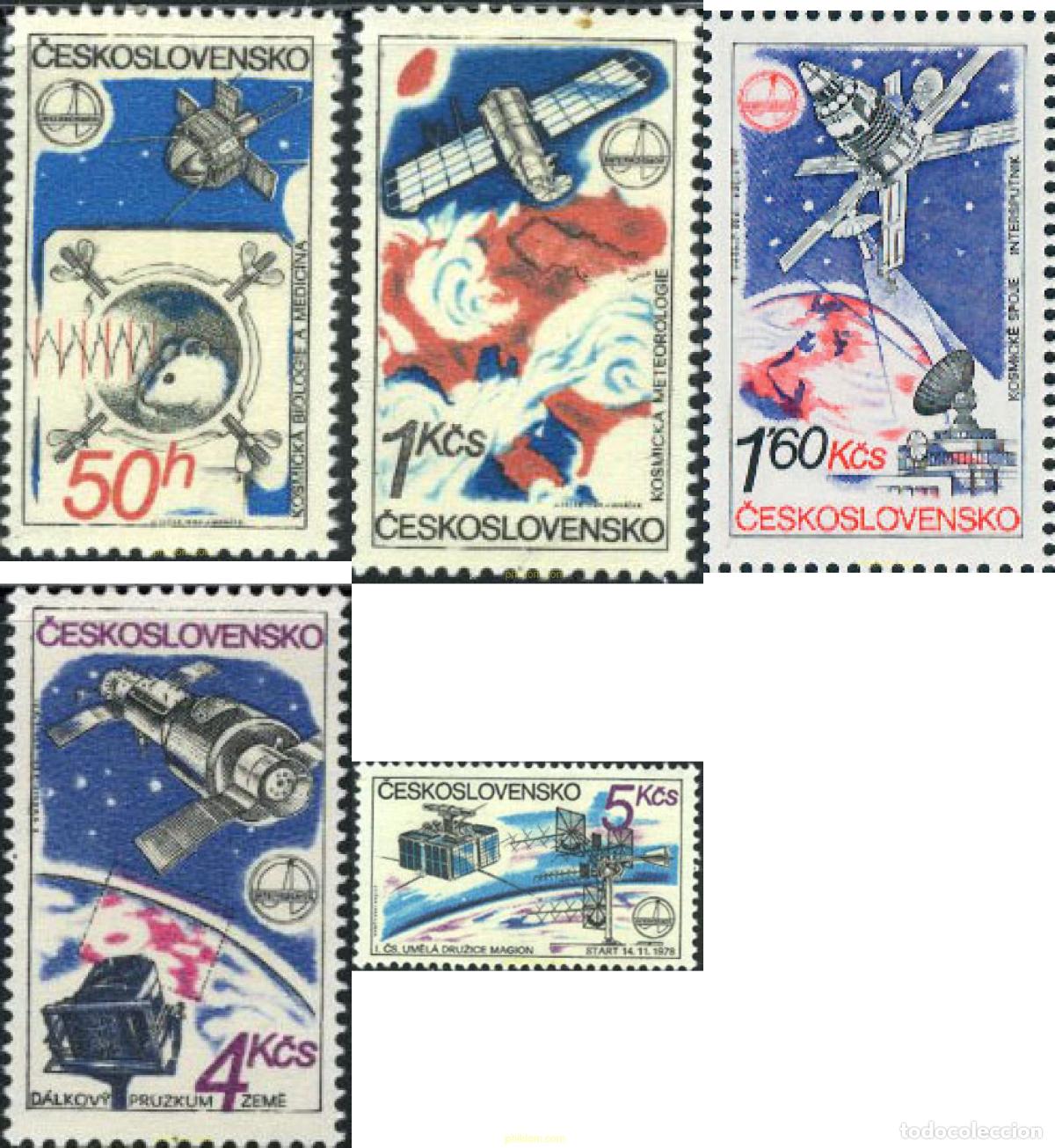 Selos: 115193 MNH CHECOSLOVAQUIA 1980 PROGRAMA INTERCOSMOS
