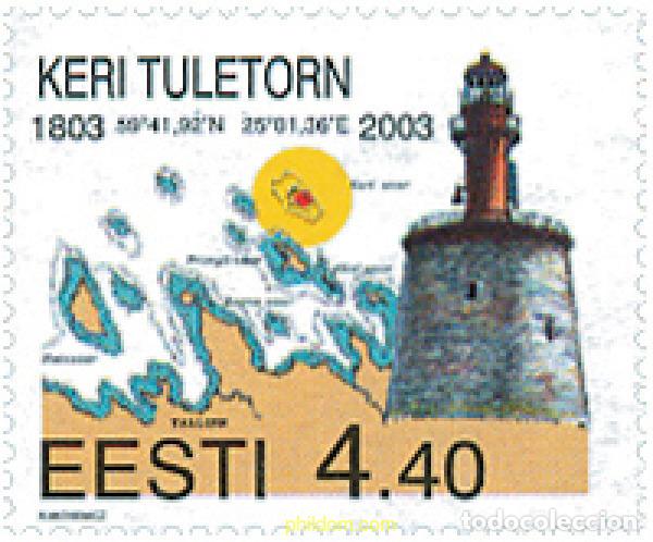 Sellos: 118005 MNH ESTONIA 2003 FAROS