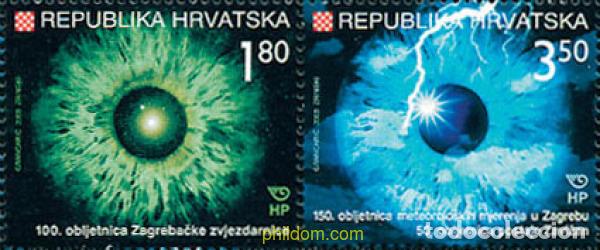 Sellos: 118001 MNH CROACIA 2003 METEOROLOGIA