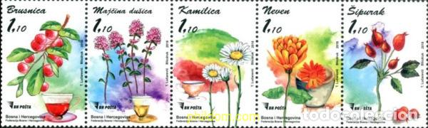 Sellos: 736040 MNH BOSNIA-HERZEGOVINA 2018 FLORES