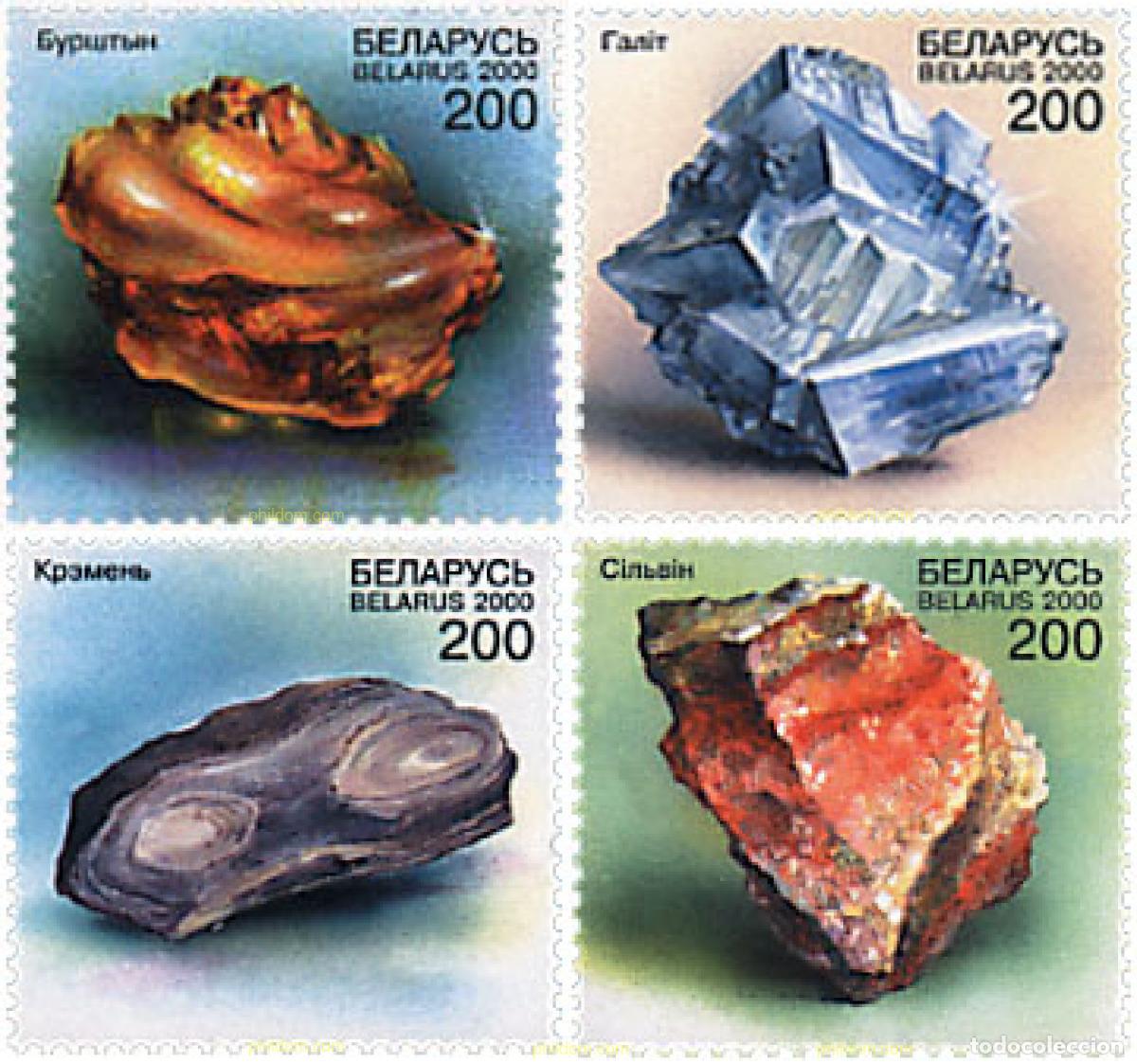 Timbres: 97775 MNH BIELORRUSIA 2000 MINERALES