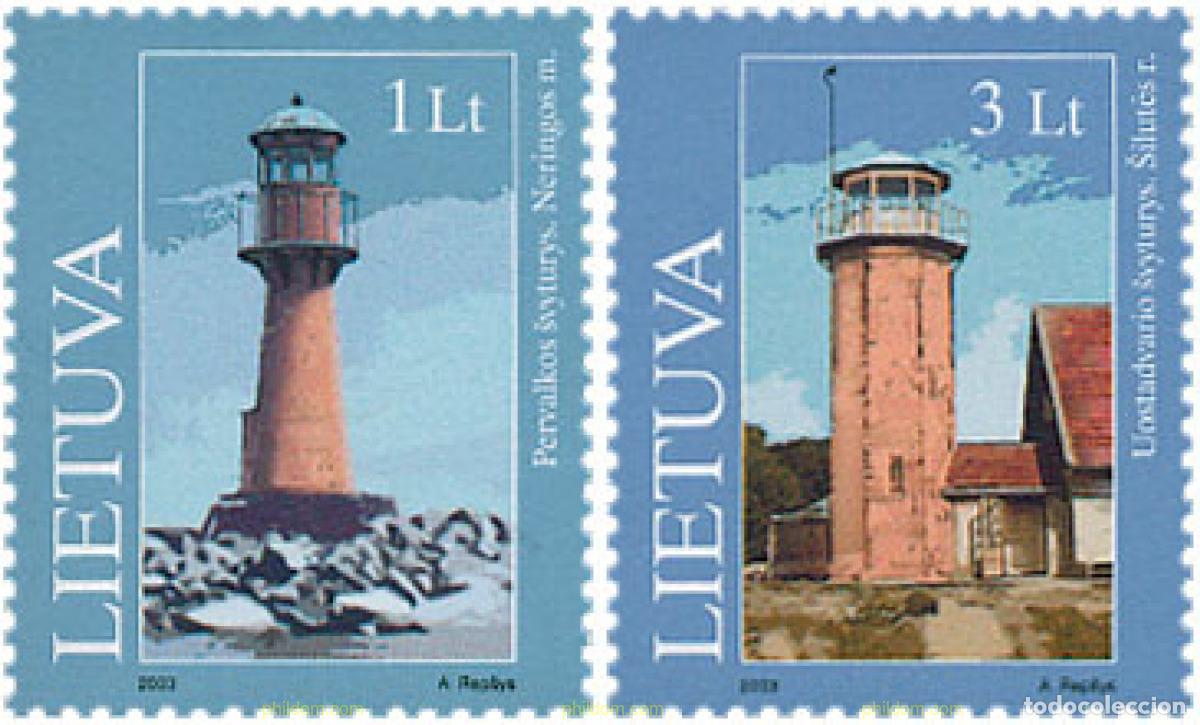 Timbres: 120076 MNH LITUANIA 2003 FAROS