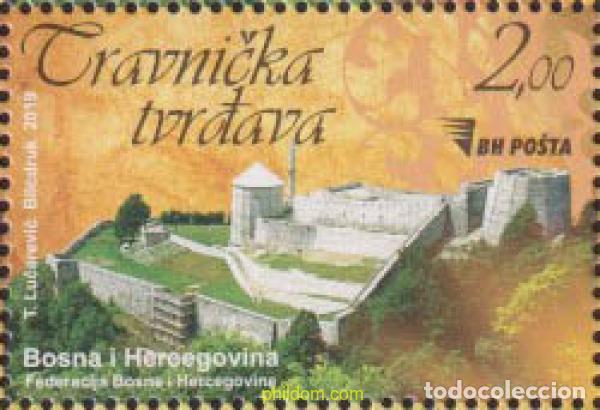 Sellos: 620806 MNH BOSNIA-HERZEGOVINA 2019 PATRIMONIO ARQUITECTONICO. FORTALEZA DE TRAVNIK