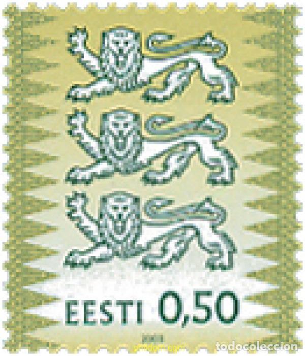 Sellos: 120449 MNH ESTONIA 2003 ESCUDO DE ARMAS