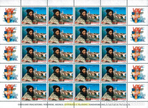 Sellos: 120505 MNH SAN MARINO 2003 100 SALON FILATELICO VERONAFIL