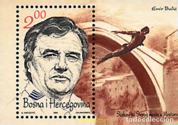 Selos: 81080 MNH BOSNIA-HERZEGOVINA 2001 HOMENAJE A EMIR BALIC