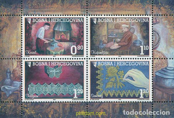 Sellos: 123312 MNH BOSNIA-HERZEGOVINA 2002 ARTESANIA