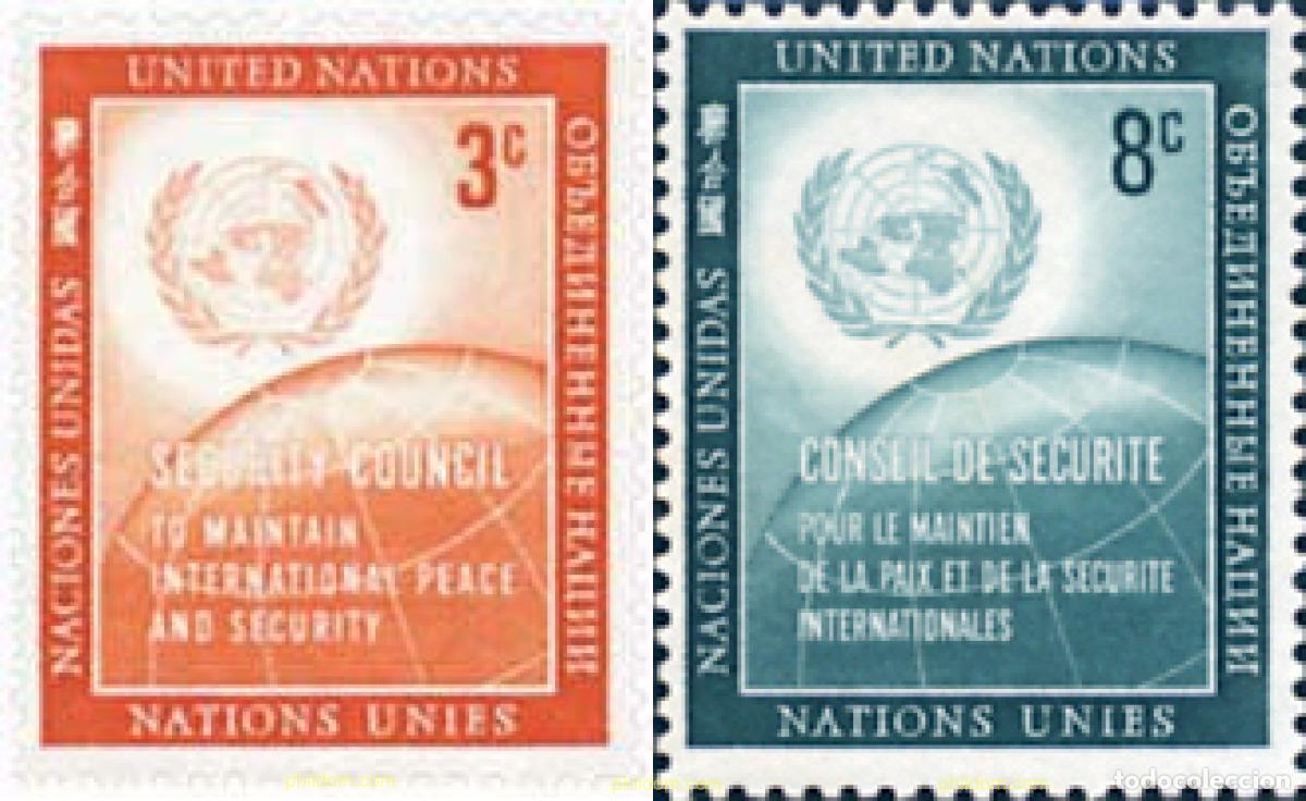 Briefmarken: 122067 MNH NACIONES UNIDAS. Nueva York 1957 CONSEJO DE SEGURIDAD DE LAS NACIONES UNIDAS
