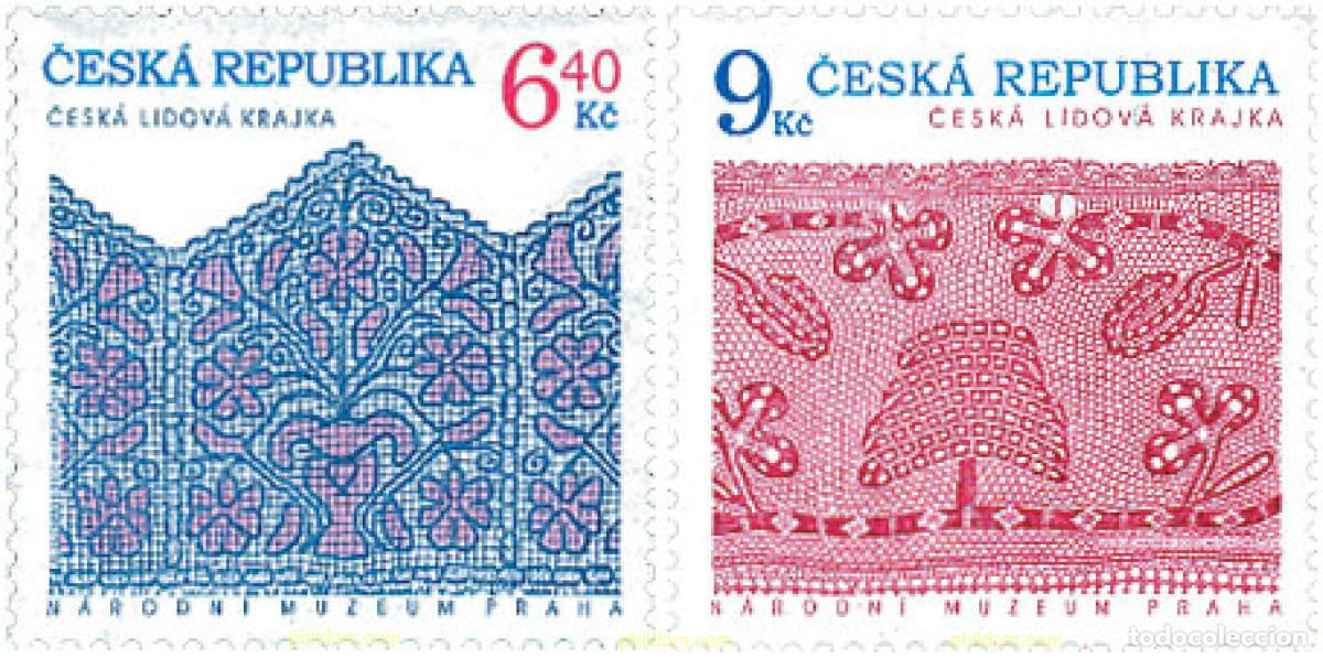Sellos: 122514 MNH CHEQUIA 2003 ENCAJES