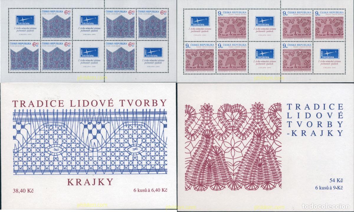 Stamps: 122515 MNH CHEQUIA 2003 ENCAJES
