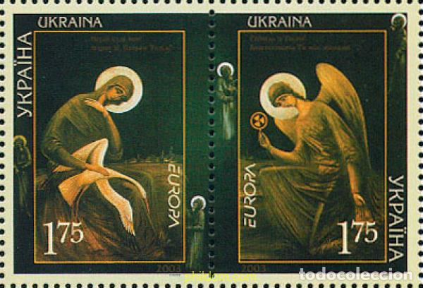 Sellos: 122871 MNH UCRANIA 2003 EUROPA CEPT. ARTE DEL CARTEL
