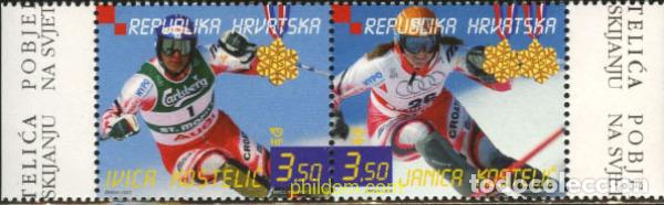 Sellos: 123319 MNH CROACIA 2003 GANADORES CROATAS DE MEDALLAS DE ORO