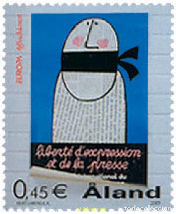 Timbres: 123490 MNH ALAND 2003 EUROPA CEPT. ARTE DEL CARTEL