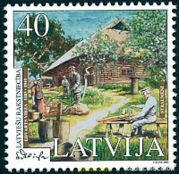 Sellos: 123564 MNH LETONIA 2003 LITERATURA