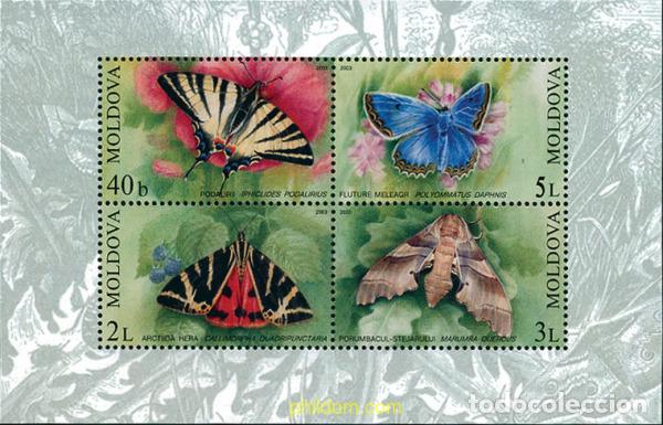 Sellos: 123574 MNH MOLDAVIA 2003 MARIPOSAS