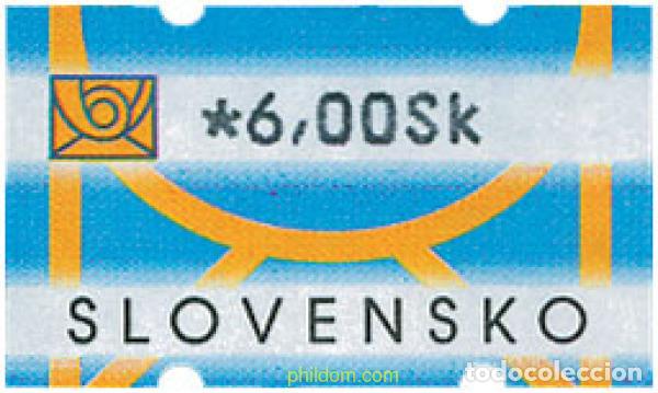 Sellos: 124897 MNH ESLOVAQUIA 2001 EMBLEMA POSTAL