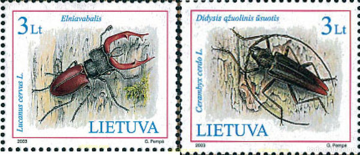 Sellos: 124965 MNH LITUANIA 2003 EL LIBRO ROJO