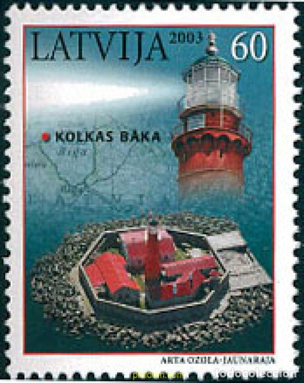 Sellos: 125270 MNH LETONIA 2003 FAROS