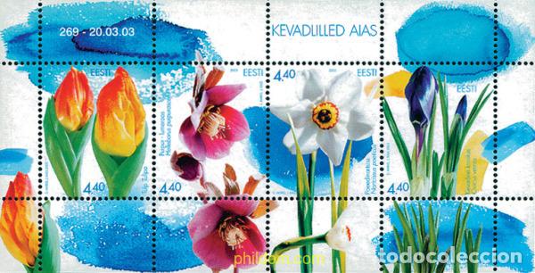 Selos: 125909 MNH ESTONIA 2003 FLORES