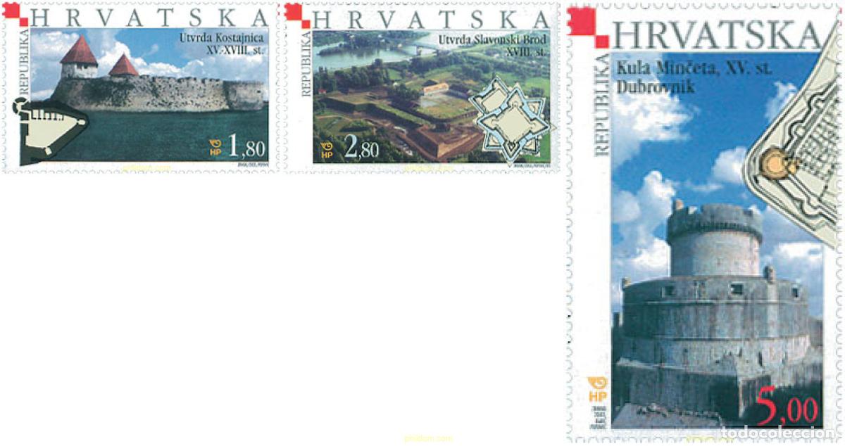 Sellos: 125891 MNH CROACIA 2003 FORTALEZAS