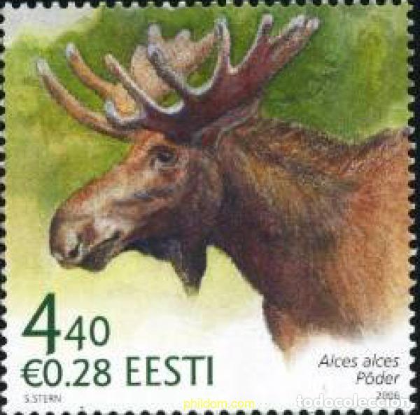 Sellos: 192097 MNH ESTONIA 2006 FAUNA SALVAJE