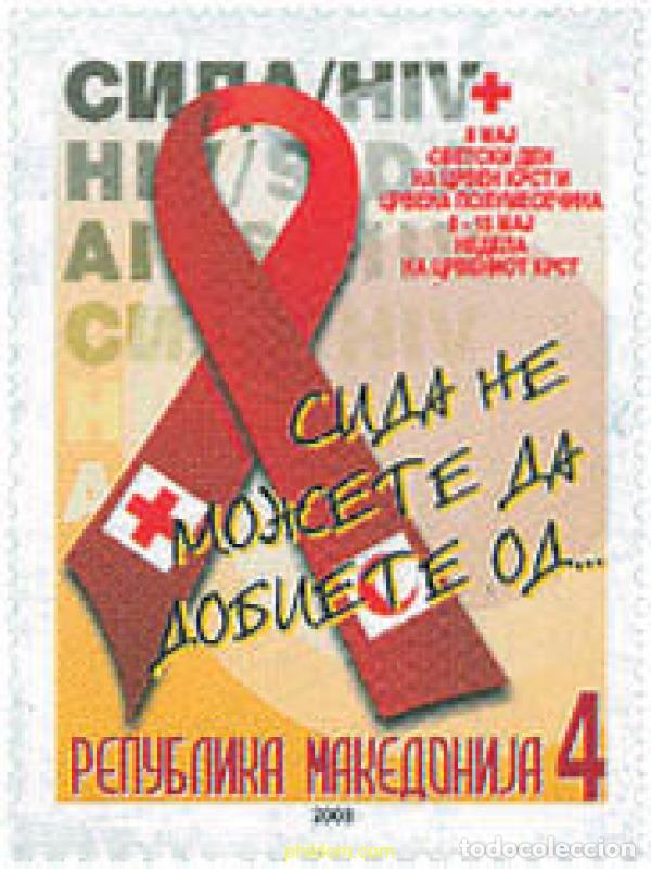 Timbres: 126514 MNH MACEDONIA 2003 DIA MUNDIAL DE LA CRUZ ROJA Y DE LA MEDIA LUNA