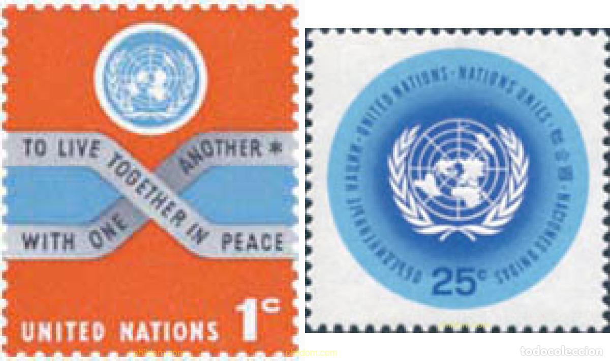 Briefmarken: 220873 MNH NACIONES UNIDAS. Nueva York 1965 MOTIVOS VARIOS
