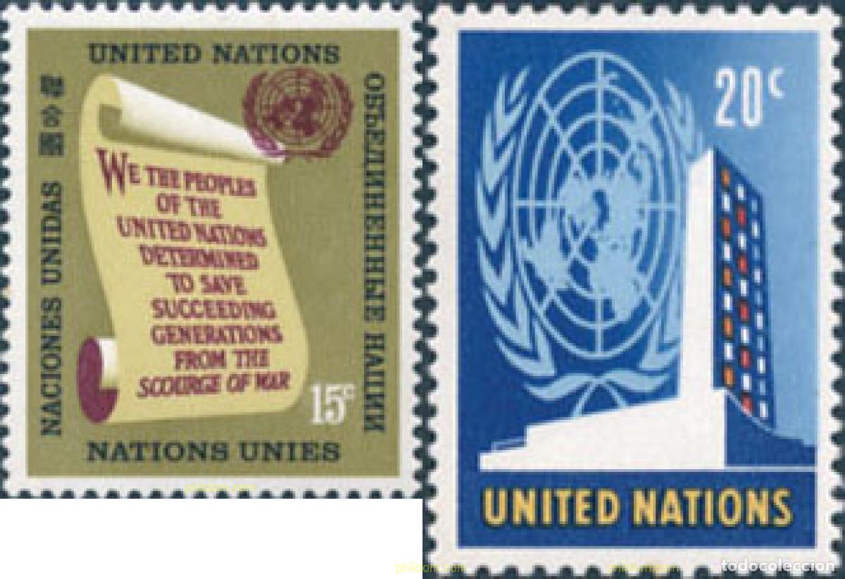 Briefmarken: 272288 MNH NACIONES UNIDAS. Nueva York 1965 MOTIVOS VARIOS