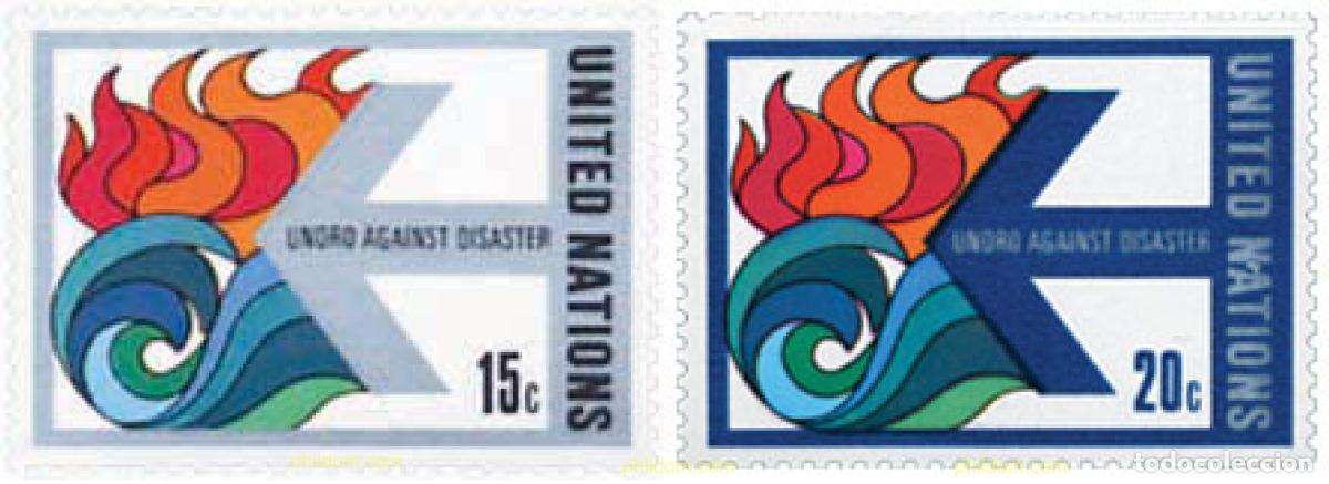 Briefmarken: 127190 MNH NACIONES UNIDAS. Nueva York 1979 OFICINA DE COORDINACION DE LA ONU DE PRIMEROS AUXILIOS